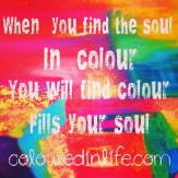 Colour Happy Quotes | Coloured in Life